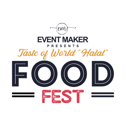 Halal food festival logo