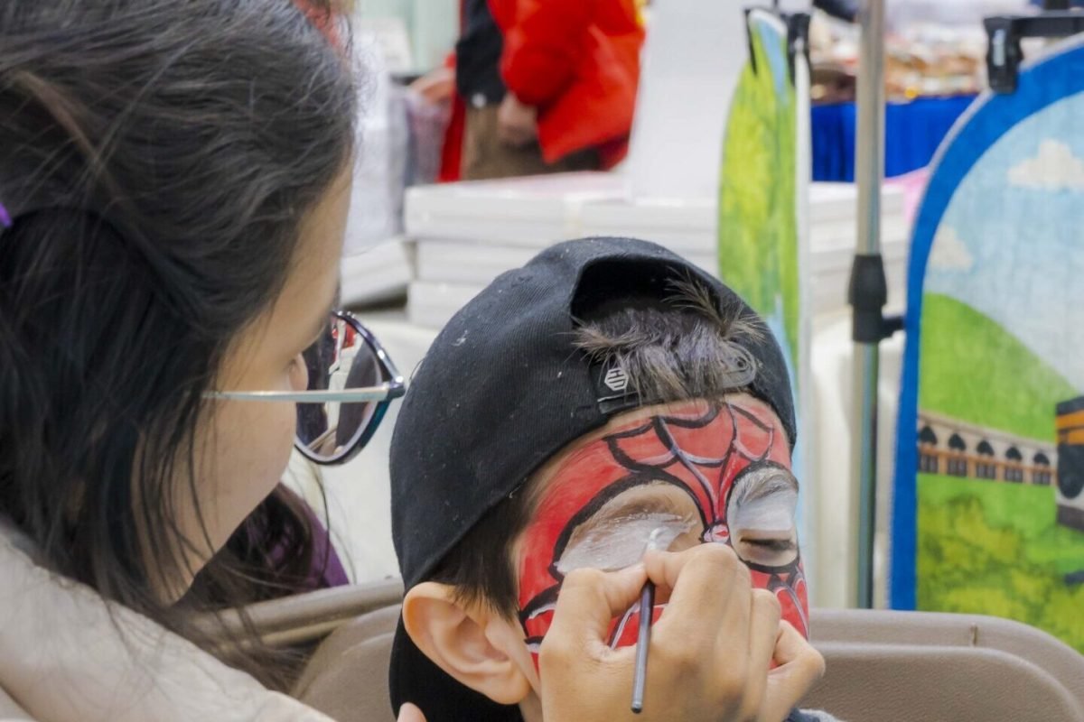Face painting at "Taste of World Halal Food Festival Cambridge"